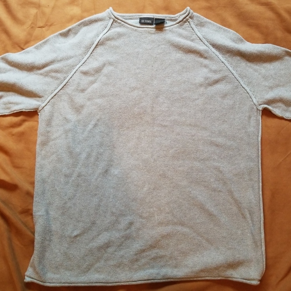 111 State cotton lightweight sweater. Size Large